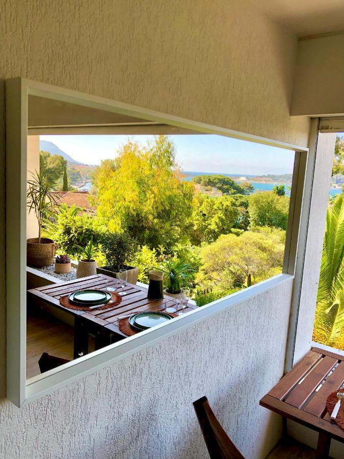 Charme & Calme-Tamaris- Studio Vue Mer - Piscine - Le Petit Olivier Sur Mer La Seyne-sur-Mer Exteriör bild